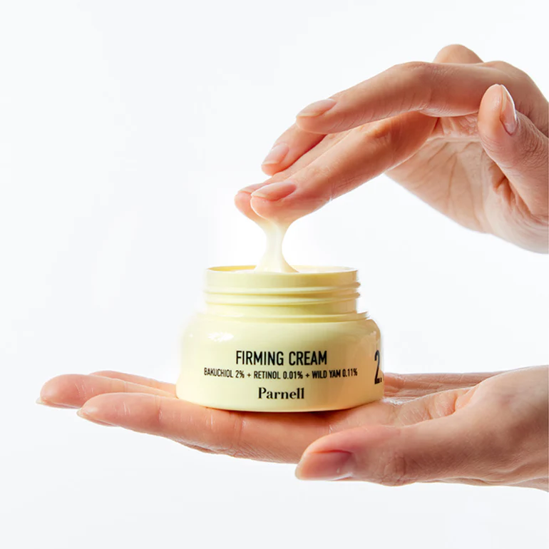 Parnell Bakuchiol Retinol Wild Yam 2.12% Firming Cream 50ml بارنيل كريم مضاد لتجاعيد البشرة - Image 3