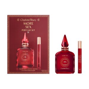MORE SEX PERFUME EAU DE PARFUM VAPORISATEUR SPRAY 100ml+10ml عطر للرجال والنساء من شارلوت تيلبوري