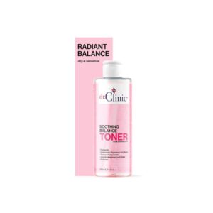 DR.CLINIC RADIANT BALANCE 200ml تونر منظف للبشرة الجافة والحساسة من دكتور كلينك