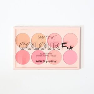 TECHNIC COLOUR FIX BLUSH PALETTE باليت احمر خدود من تكنيك