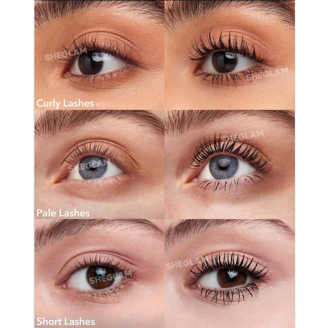 SHEGLAM ALL-IN-ONE VOLUME & LENGTH MASCARA ماسكارا لتكثيف واطالة الرموش من شيجلام - Image 3