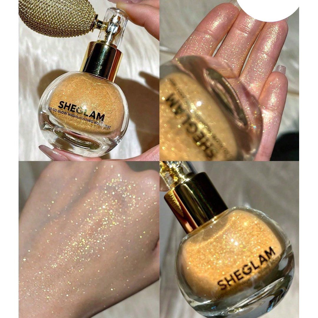 SHEGLAM GO GO GLOW HIGHLIGHTING BODY MIST هايلايتر لامع للجسم من شيجلام - Image 2