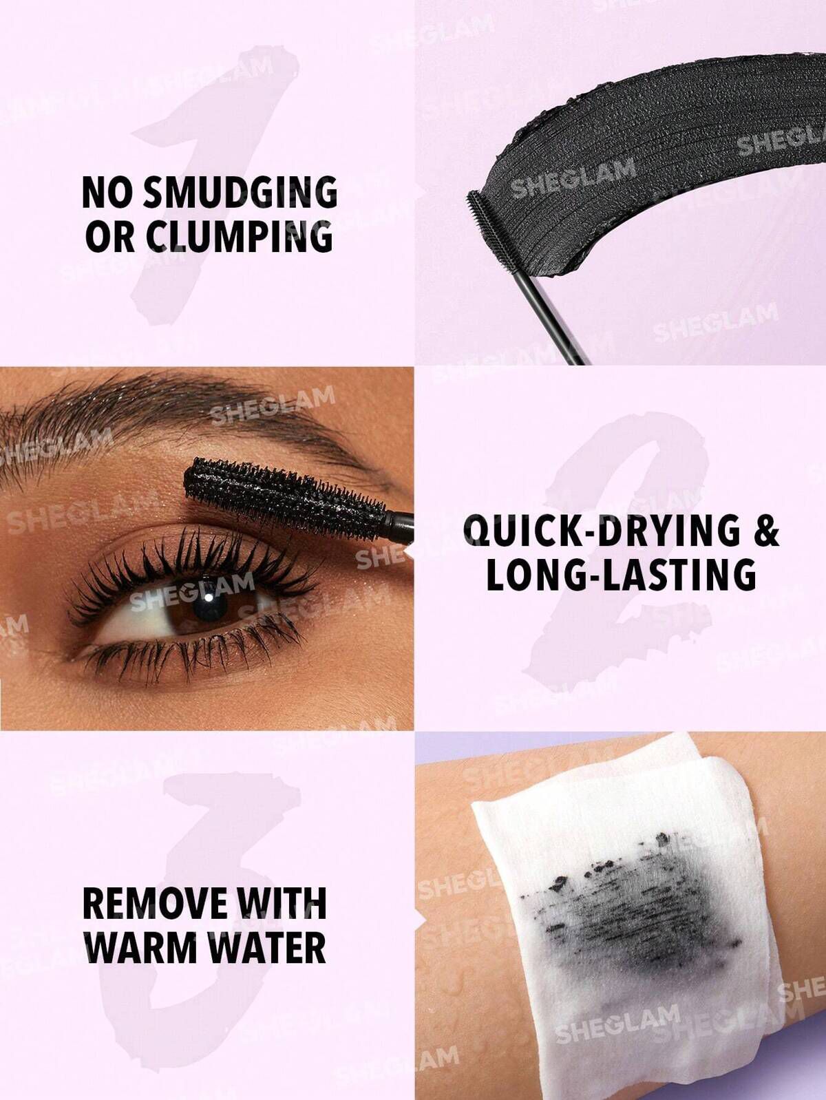 SHEGLAM BIG TIME EYES VOLUMIZING MASCARA ماسكارا للعيون من شيجلام - Image 3