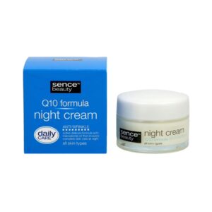 SENCE BEAUTY Q10 FORMULA NIGHT CREAM 50ml كريم للعناية بلبشرة