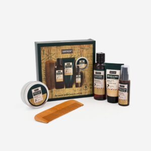 SENCE BEAUTY THE PERFACT BARBER PROOF KIT FOR HIM مجموعة متكاملة للرجال للعناية بالشعر واللحية والجسم