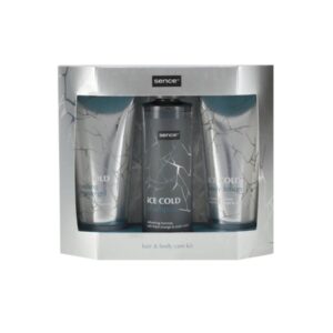 SENCE BEAUTY ICE COLD HAIR BODY CARE KIT مجموعة للرجال للعناية بالشعر والجسم