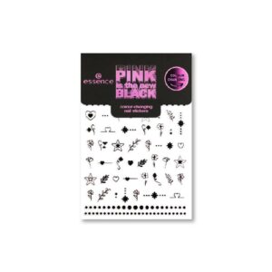 ESSENCE Pink Is The New Black Nail Stickers لاصقات باشكال مختلفة للاظافر