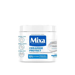 MIXA SENSITIVE SKIN EXPERT CERAMIDE PROTECT 10% 400ml كريم مرطب للوجه والجسم