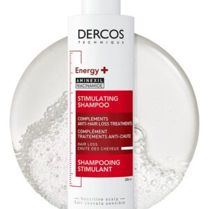 VICHY DERCOS ENERGISING SHAMPOO ANTI-HAIR LOSS 200ml شامبو ضد تساقط الشعر