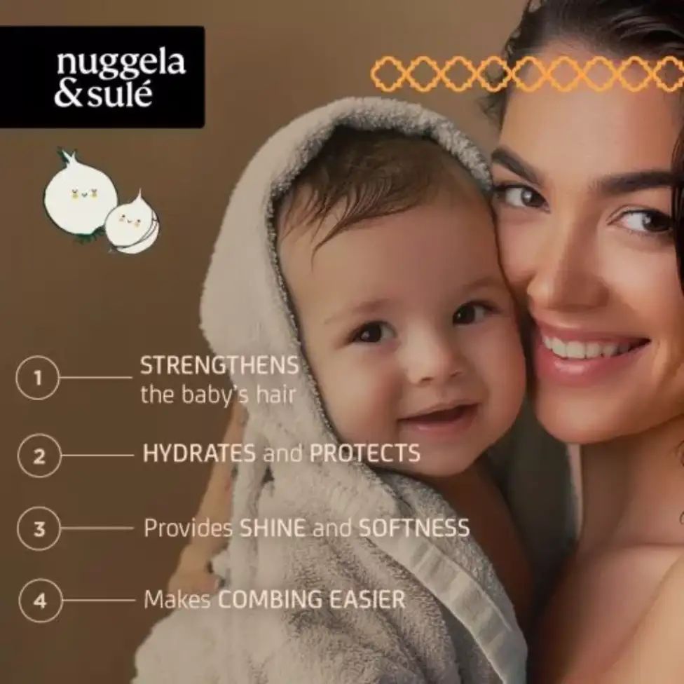 NUGGELA & SULÉ BABY SHAMPOO EXTRA MILD 250ml شامبو لشعر الاطفال حديثي الولادة - Image 2