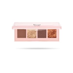 PUPA VAMP! 4 EYESHADOW PALETTE 002 gold bronze باليت ظلال للعيون