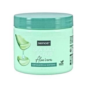 SENCE sea salt body scrub 500g ALOE VERA سكراب الجسم من سينس