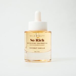 NCLA BEAUTY SO RICH REVITALIZING TREATMENT OIL - COCONUT VANILLA 30ml نگلا بيوتي زيت مرطب ومعالج للجسم
