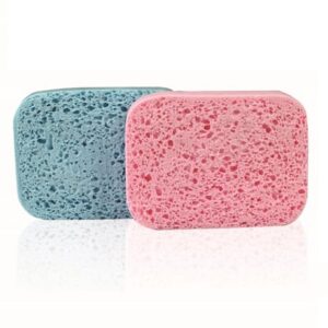 NASCITA cleaning face sponge square 13 إسفنجة تنظيف الوجه المربعة من ناسيتا