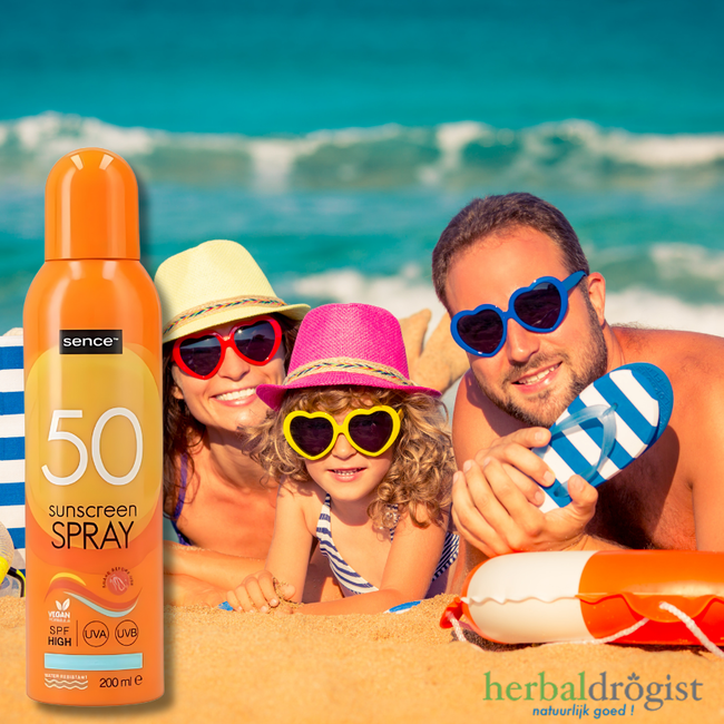 SENCE BEAUTY Sunscreen Spray - 200ml | سينس بيوتي بخاخ واقي شمسي - 200 مل - Image 2