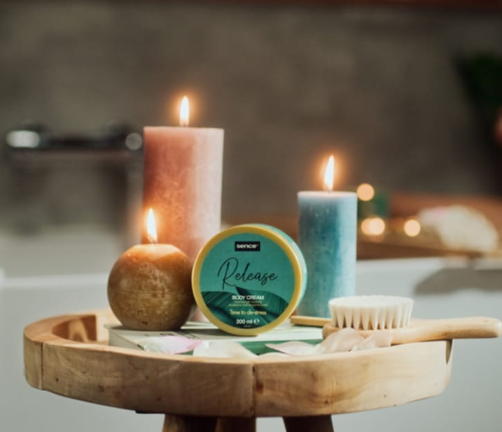 SENCE release body cream 200ml كريم للجسم بزيت الاوكالبتوس - Image 2