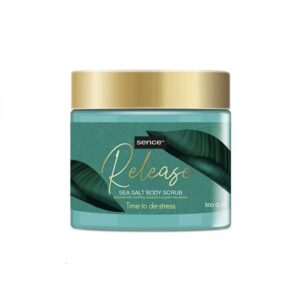 SENCE sea salt body scrub 500g release سكراب الجسم من سينس