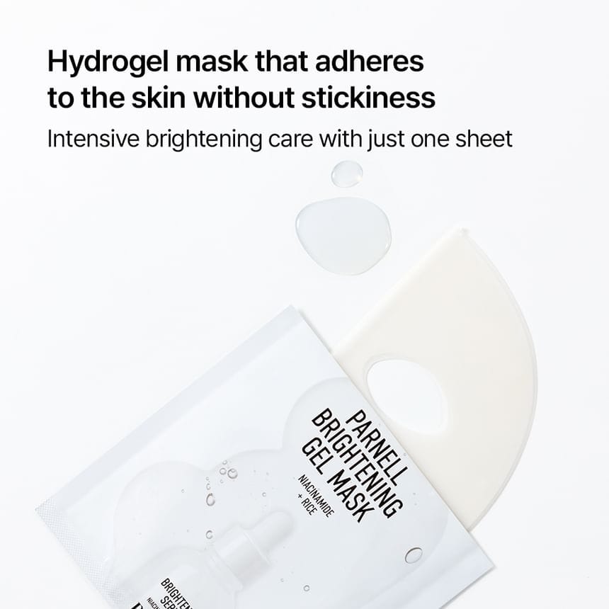 Parnell - Brightening Gel Mask Set - 5 Sheets مجموعة ماسكات تفتيح البشرة - Image 5