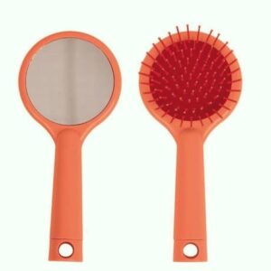 NASCITA Hair Brush Mirrored pink 27 فرشاة شعر مع مرآة