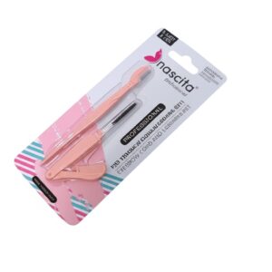 NASCITA eyebrow comb and shaping set 2pcs 07  مجموعة مشط وتشكيل الحواجب من ناسيتا