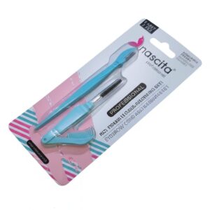 NASCITA eyebrow comb and shaping set 2pcs 07  مجموعة مشط وتشكيل الحواجب من ناسيتا
