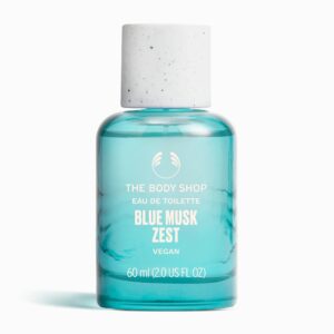 THE BODY SHOP Blue Musk Zest Eau De Toilette 60ml عطر المسك الأزرق للرجال و النساء من ذا بدي شوب