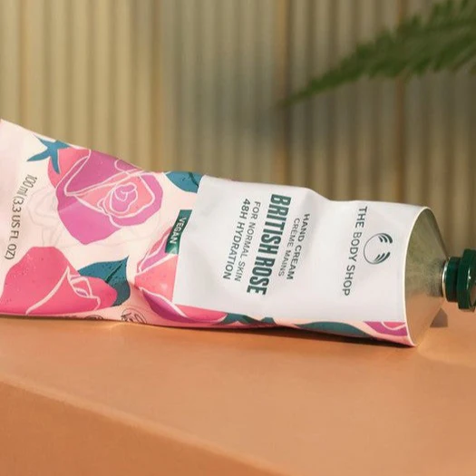 THE BODY SHOP British Rose Hand Cream 30ml كريم اليدين بالورد البريطاني من ذا بدي شوب - Image 3