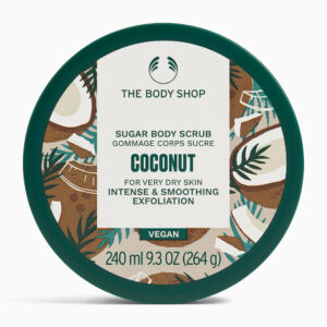 THE BODY SHOP Coconut Sugar Body Scrub 240ml مقشر الجسم بجوز الهند من ذا بدي شوب