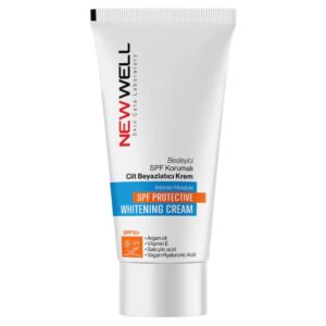 NEW WELL SPF Protective Whitening Cream spf15 - 50ml نيو ويل كريم تفتيح الوجه