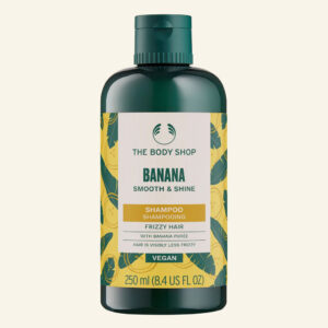 THE BODY SHOP Banana Smooth & Shine Shampoo 250ml شامبو الموز الناعم واللامع من ذا بدي شوب