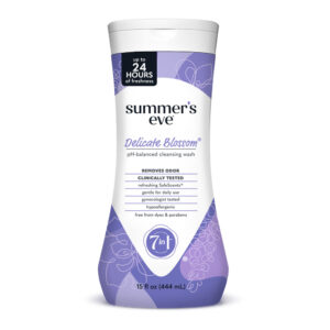 SUMMERS EVE delicate blossom cleansing wash 266ml سمر ايف غسول للمناطق الحساسة