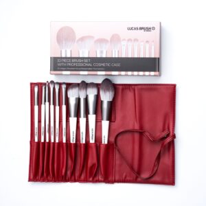LUCAS BY BARAA 10 Piece Brush Set سيت فرش المكياج 10 قطع من لوكاس