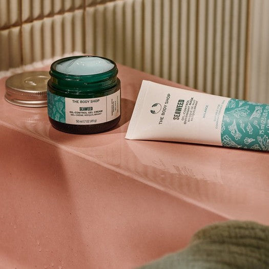 THE BODY SHOP Seaweed Oil-Control Overnight Mask 75ml ذا بدي شوب ماسك ليلي للبشرة - Image 5
