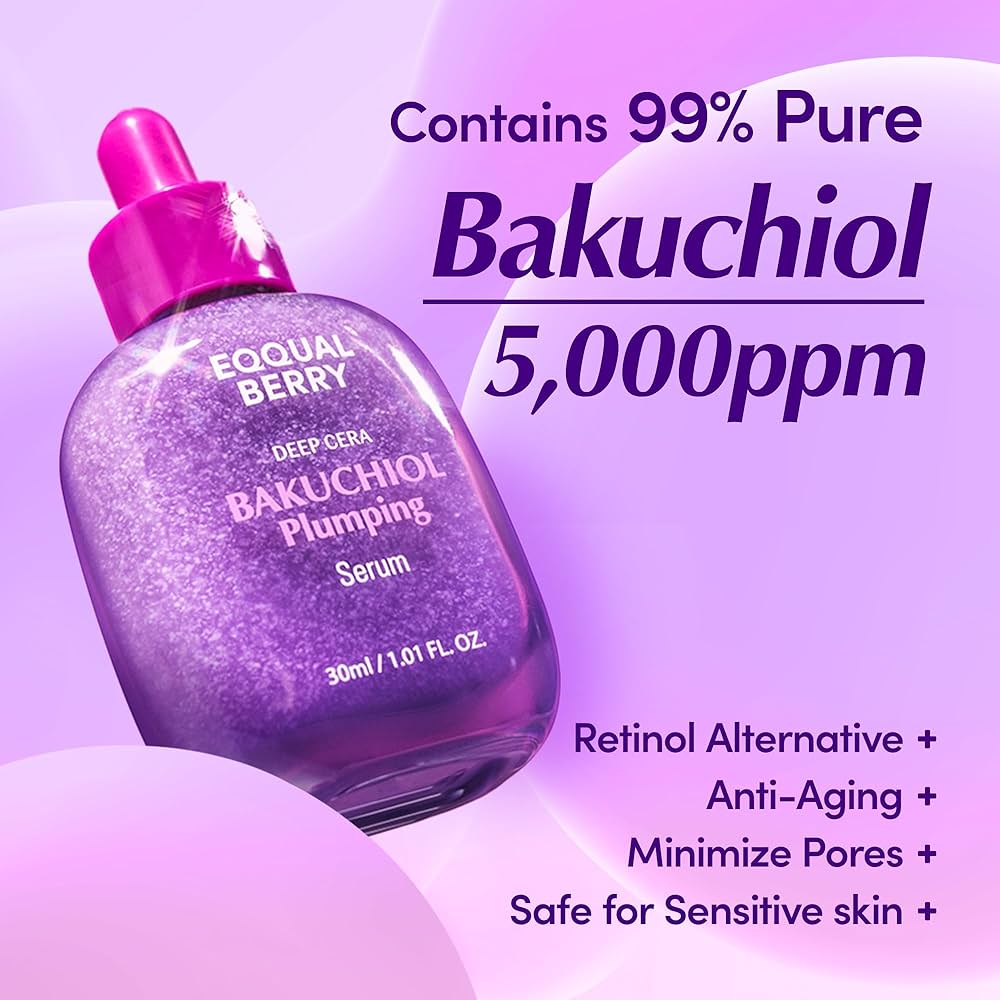EQQUALBERRY - Bakuchiol Plumping Serum 30ml سيروم معالج يعزز مرونة البشرة - Image 2
