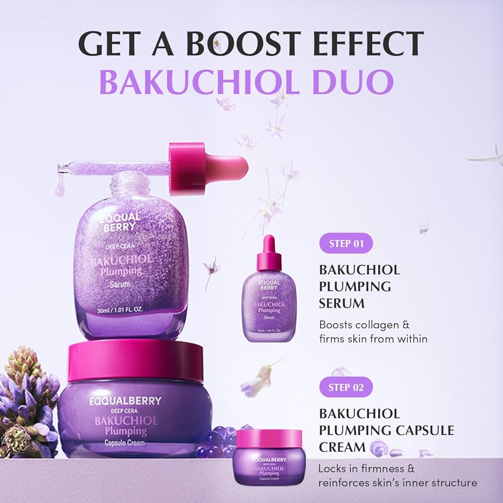 EQQUALBERRY - Bakuchiol Plumping Serum 30ml سيروم معالج يعزز مرونة البشرة - Image 5