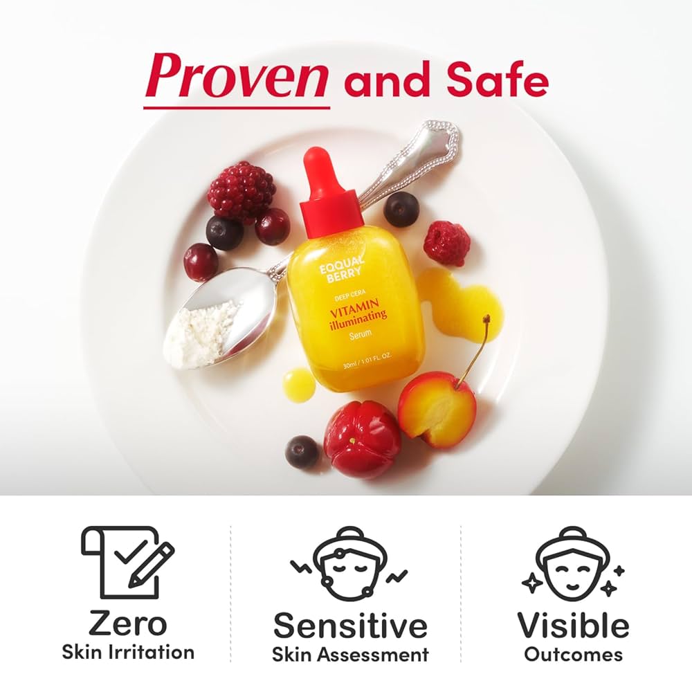 EQQUALBERRY - Vitamin Brightening Serum 30ml سيروم معالج يعزز اشراقة البشرة - Image 4