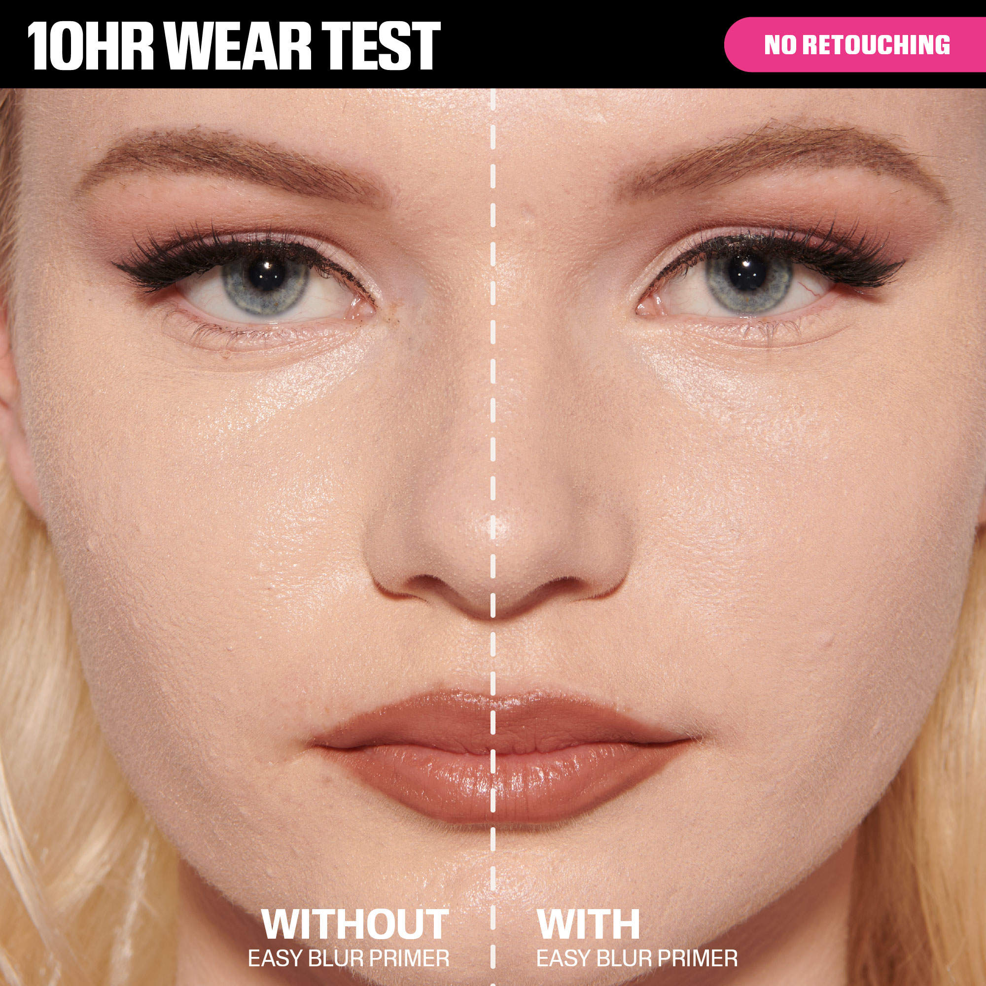 HUDA BEAUTY Easy Blur Silicone-Free Smoothing & Pore-Minimizing Primer - Bronze Fudge 30ml هدى بيوتي برايمر برونزي يخفي المسام للبشرة - Image 4