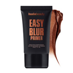 HUDA BEAUTY  Easy Blur Silicone-Free Smoothing & Pore-Minimizing Primer - Bronze Fudge 30ml هدى بيوتي برايمر برونزي يخفي المسام للبشرة