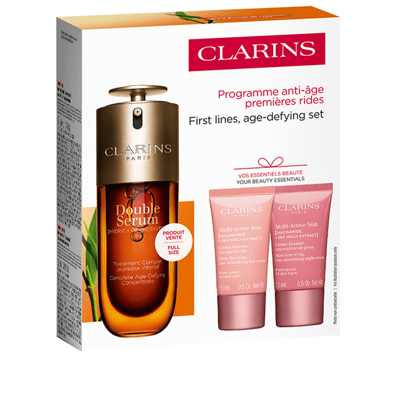 CLARINS ANTI-WRINKLE PROGRAM FIRST WRINKLES KIT كلارنس مجموعة العناية بالبشرة - Image 3
