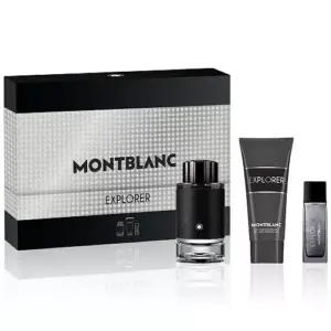 MONTBLANC EXPLORER EAU DE PARFUM 100ML GIFT SET مونت بلانك بكج هدايا