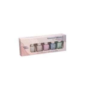 WILD & MILD limestone influences nail polish limited edition set 5x12ml مجموعة طلاء أظافر مايلد اند وايلد بإصدار محدود بتأثيرات الحجر الجيري