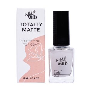 WILD & MILD Totally Matte - mattyfying Top Coat - طبقة علوية مطفية من وايلد اند مايلد