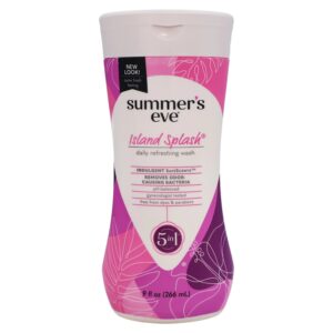 SUMMERS EVE Island Splash Daily Refreshing Wash 266ml سمر ايف غسول للمناطق الحساسة