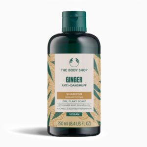THE BODY SHOP GINGER ANTI-DANDRUFF SHAMPOO 250ml شامبو للشعر ضد القشرة من ذا بدي شوب
