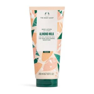 THE BODY SHOPALMOND MILK CREAMY BODY LOTION 200ml مرطب للجسم بخلاصة حليب اللوز من ذا بدي شوب