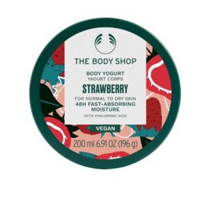 THE BODY SHOP STRAWBERRY BODY YOGURT 200ml مرطب للجسم من ذا بدي شوب