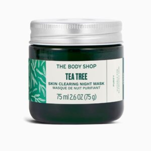 THE BODY SHOP TEA TREE SKIN CLEARING NIGHT MASK 75ml ماسك ليلي للبشرة من ذا بدي شوب