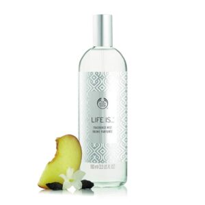 THE BODY SHOP "LIFE IS... FRAGRANCE MIST 100ml بخاخ عطر للجسم من ذا بدي شوب