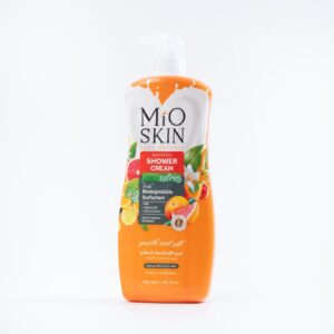 MIO SKIN FEEL NATURAL WHITENING SHOWER CREAM CITRUS EXTRACT 900ml كريم استحمام من مايو سكن