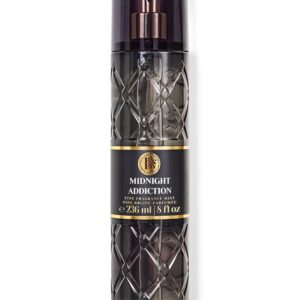 BATH & BODY MIDNIGHT ADDICTION FINE FRAGRANCE MIST 236ml باث اند بدي رذاذ عطر للجسم